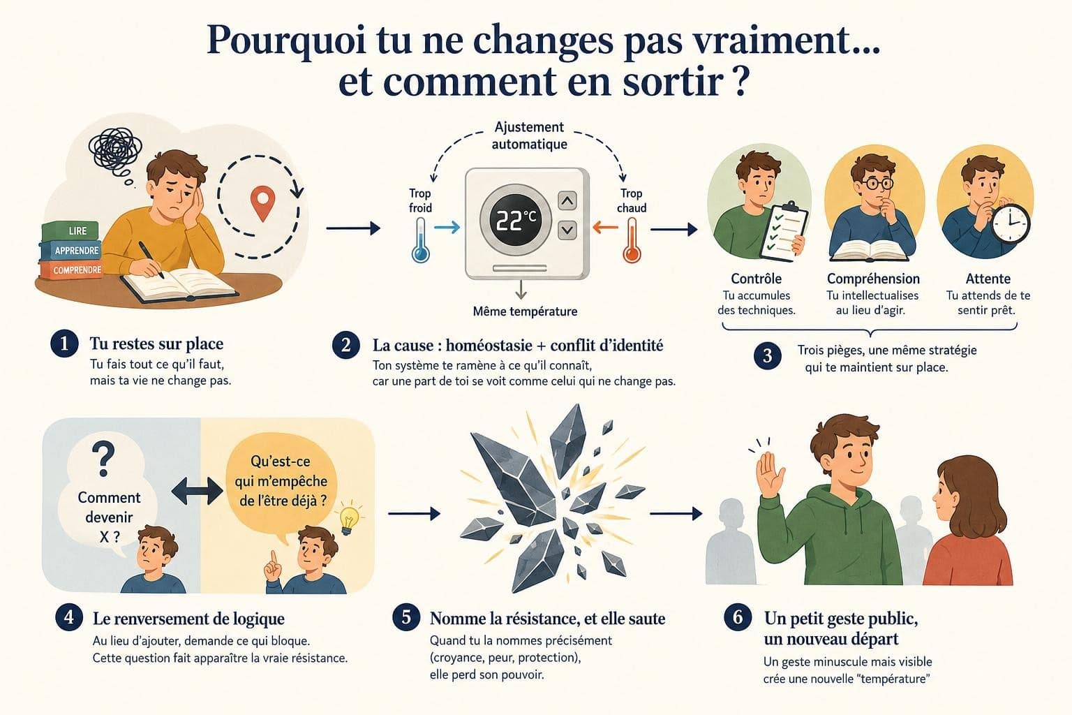 Les 3 pieges qui tempechent de vraiment changer illustration